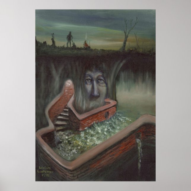 Vatten och brunnen - Poster (Framsidan)