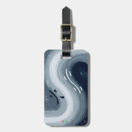 Vatten och Fire är som Yin och Yang i harmoni. Bagagebricka