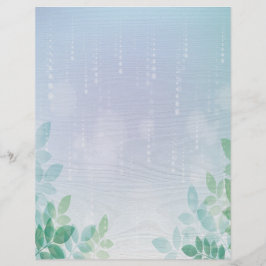 Vatten och Grekland Brevhuvud