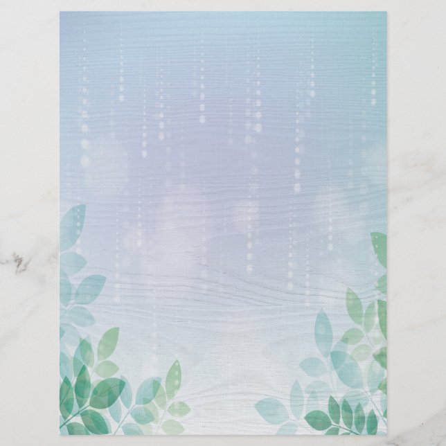 Vatten och Grekland Brevhuvud (Framsida)