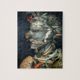 Vatten (olja på kanfas), Arcimboldo, Giuseppe Pussel