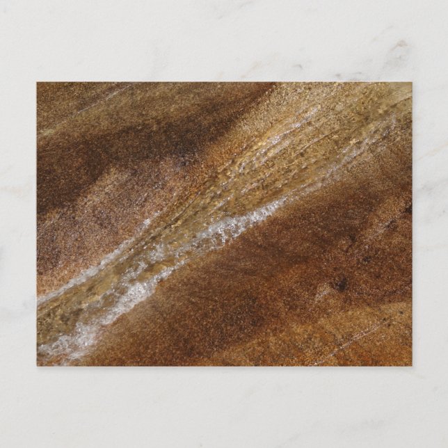 Vatten över Granite i Franconia Notch Flume Vykort (Framsida)