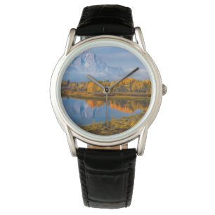 Vatten Oxbow Bend Jackson Wyoming Armbandsur