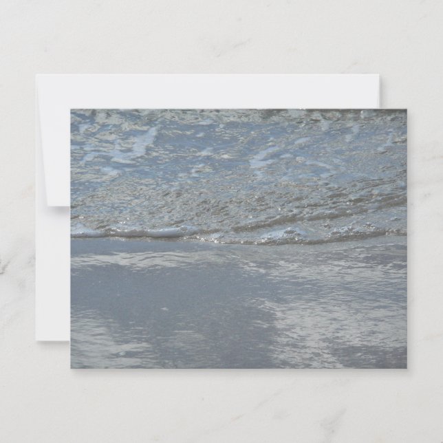 Vatten på Abstrakten Beach-fotot (Framsida)