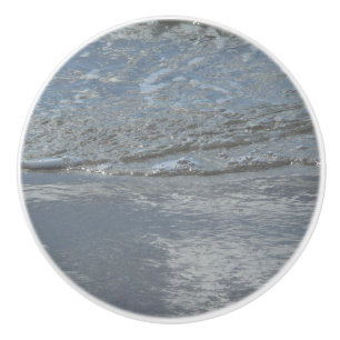 Vatten på Abstrakten Beach-fotot Knopp