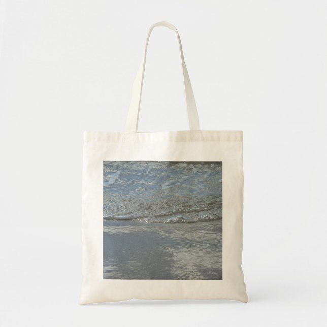 Vatten på Abstrakten Beach-fotot Tygkasse (Framsidan)
