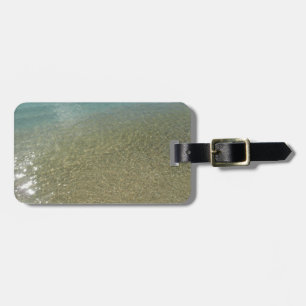 Vatten på Abstrakten Beach I Natur Fotography Bagagebricka