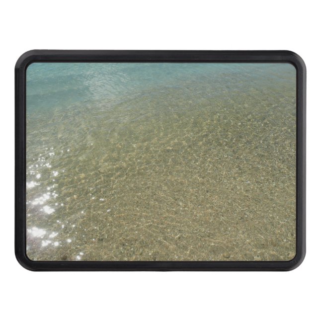 Vatten på Abstrakten Beach I Natur Fotography Dragkroksskydd (Framsidan)