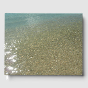 Vatten på Abstrakten Beach I Natur Fotography Gästböcker