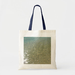 Vatten på Abstrakten Beach I Natur Fotography Tygkasse