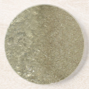 Vatten på Abstrakten Beach II Natur Fotografi Underlägg Sandsten