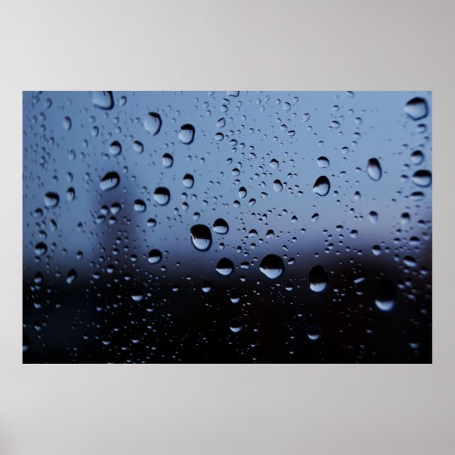 Vatten på närfotografi av spegel poster (Framsidan)