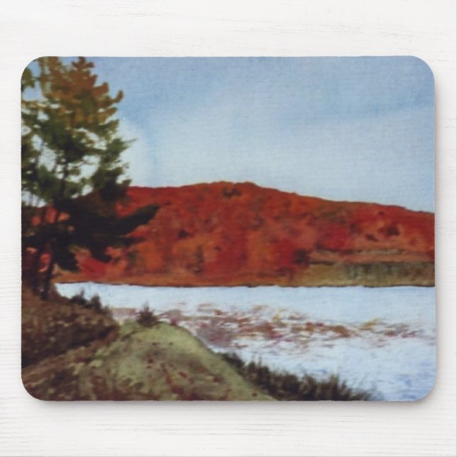 Vatten Paintings Mousepad Musmatta (Framsidan)