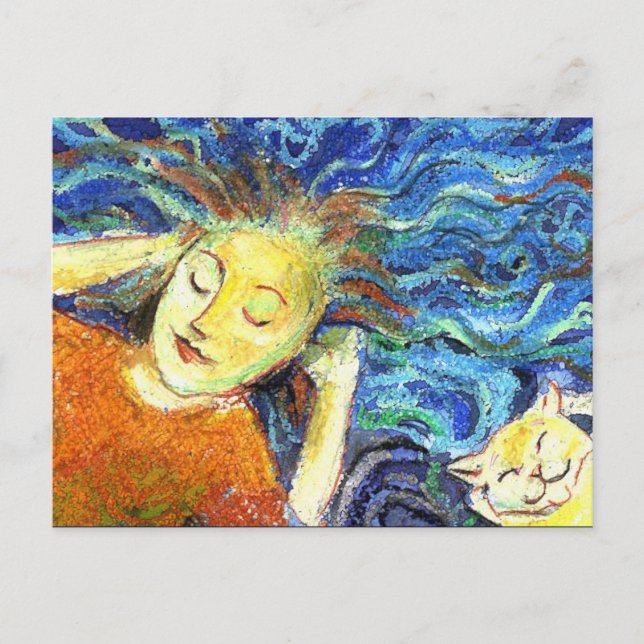 Vatten pals vykort (Framsida)