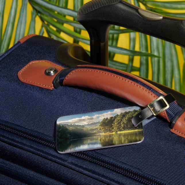 Vatten | Pang Oung Sjö & Gräs Forest Thailand Bagagebricka (Framsida Insitu 3)