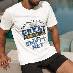 Vatten Polo bakom varje Underbart mål är tomt nät T Shirt