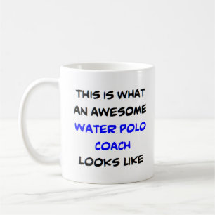 vatten polo bus, fantastisk kaffemugg