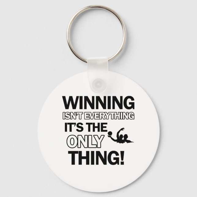 vatten polo-design nyckelring (Framsida)