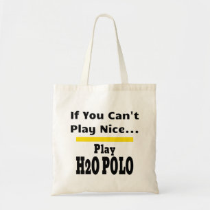 Vatten Polo Funny Sarkastic H2O Tygkasse