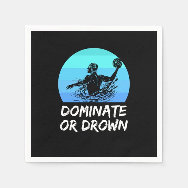 Vatten Polo H2O Polo Pappersservett (Framsidan)