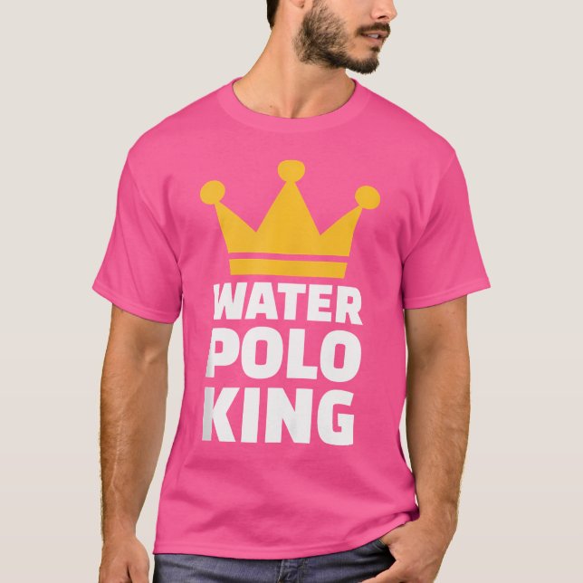Vatten Polo Kung T Shirt (Framsida)