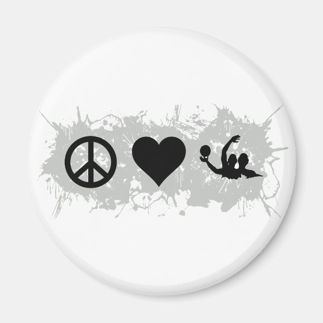 Vatten polo magnet (Framsidan)