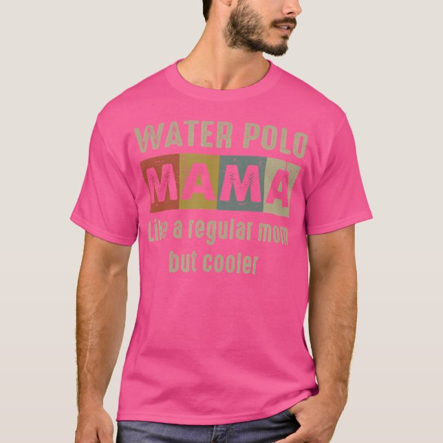 Vatten Polo Mamma-definition, berömd Vatten Polo M T Shirt (Framsida)
