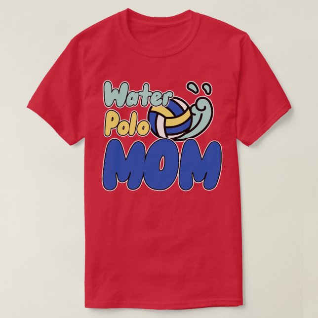 Vatten Polo Mamma T Shirt (Design framsida)