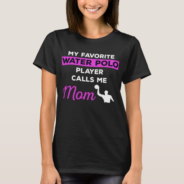 Vatten Polo Mamma T Shirt (Framsida)