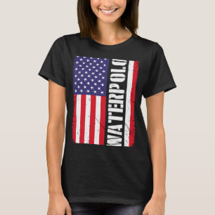 Vatten Polo Player Underwater Swimming Team Bassän T Shirt