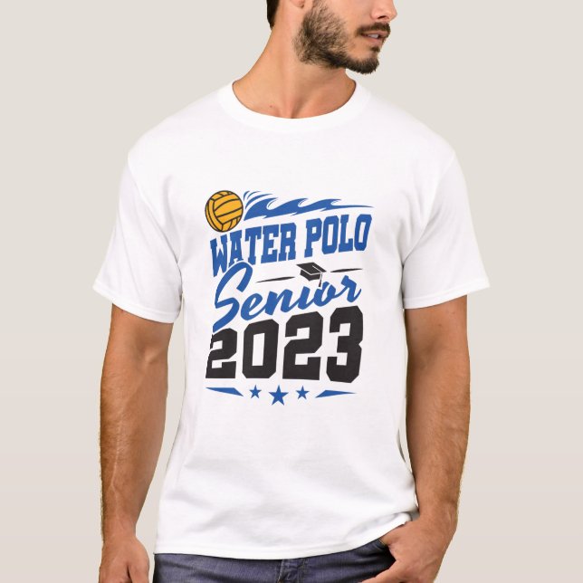 Vatten Polo Senior Class of 2023 T Shirt (Framsida)
