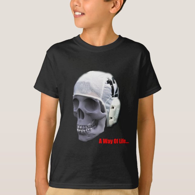 vatten-polo-skalle t shirt (Framsida)
