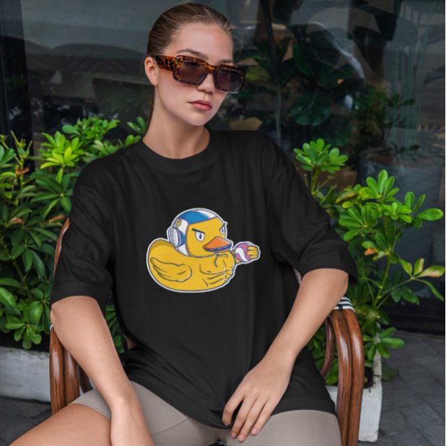 Vatten Polo Swimmer Anka T Shirt (Skapare uppladdad)