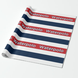 Vatten Polo Wrapping Papper Presentpapper