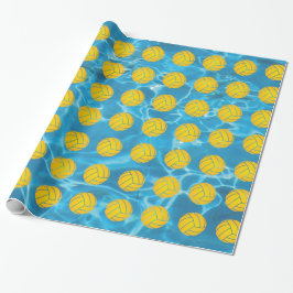 Vatten Polo Wrapping Papper Presentpapper