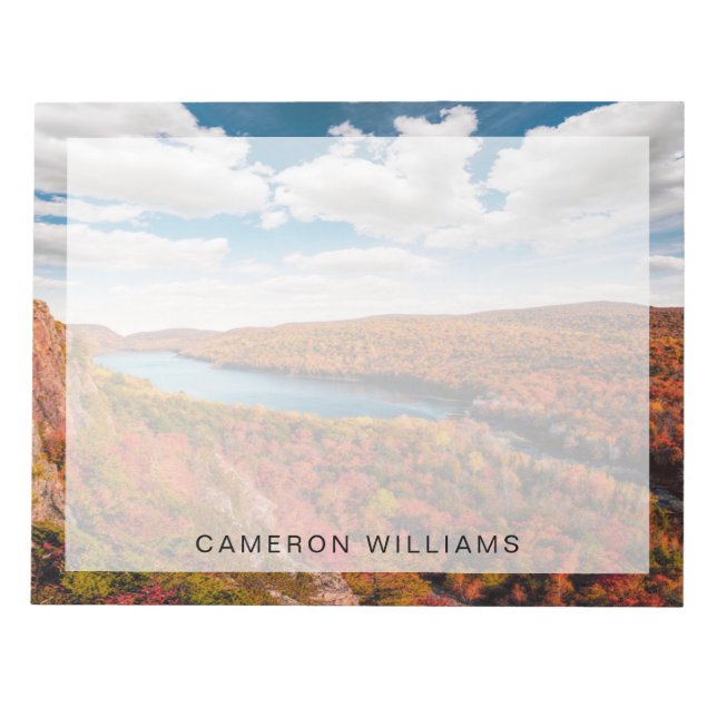 Vatten | Porcupinbergen Michigan Anteckningsblock (Framsida)