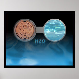 Vatten Poster