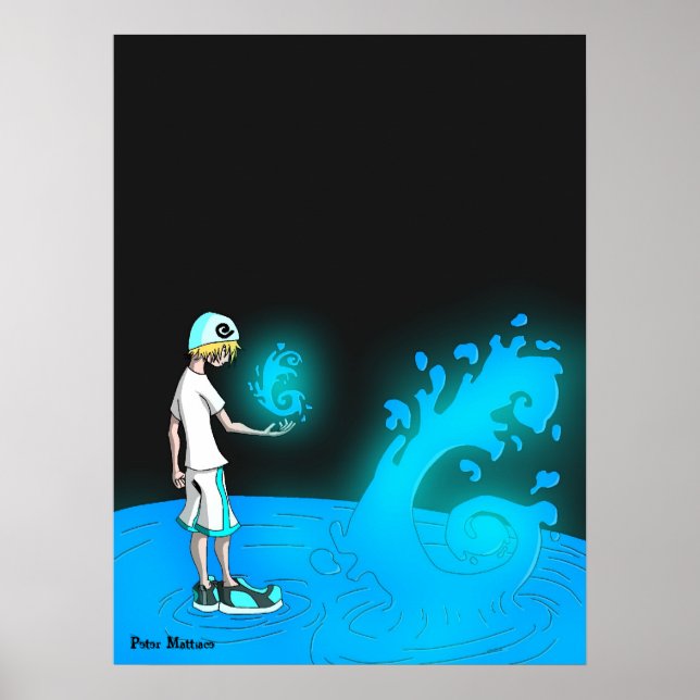 vatten poster (Framsidan)