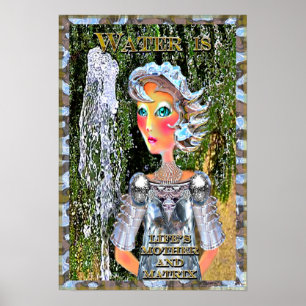 Vatten (Poster) Poster