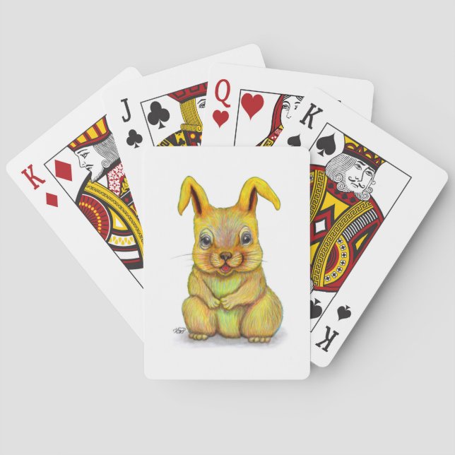 Vatten Rabbit Casinokort (Baksidan)