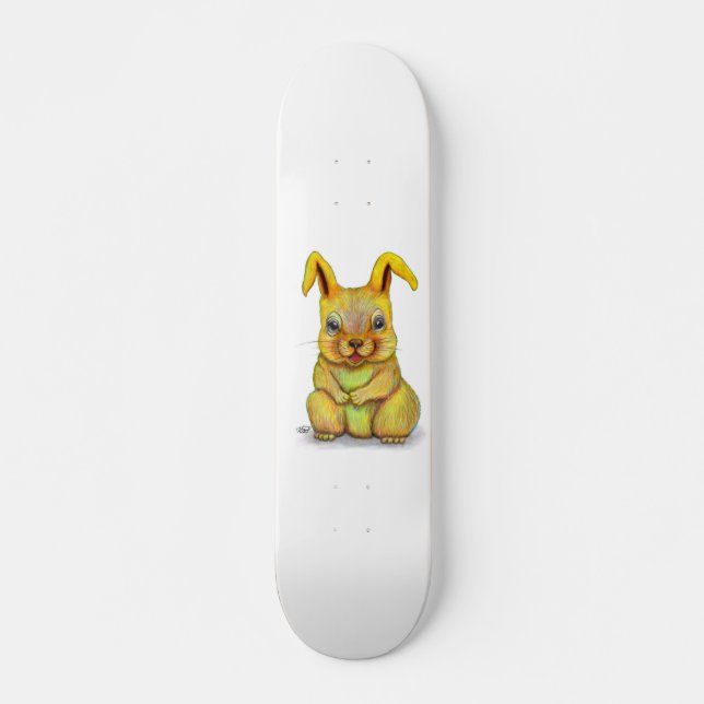 Vatten Rabbit Mini Skateboard Bräda 18,5 Cm (Framsida)