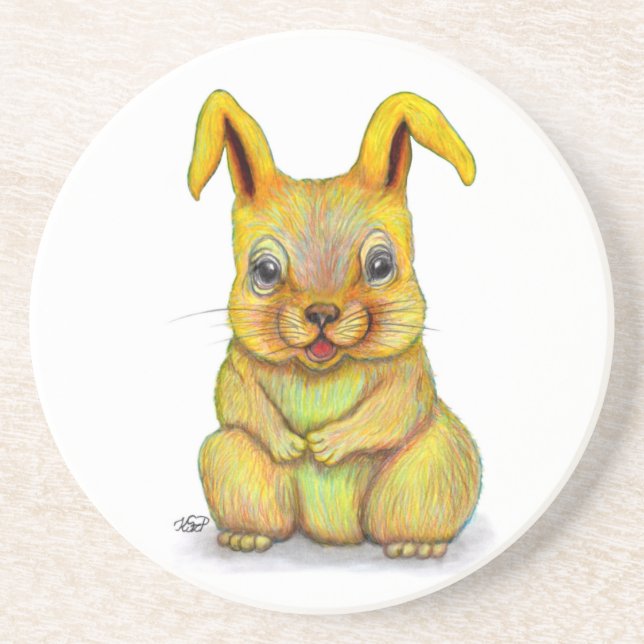 Vatten Rabbit Underlägg (Framsidan)