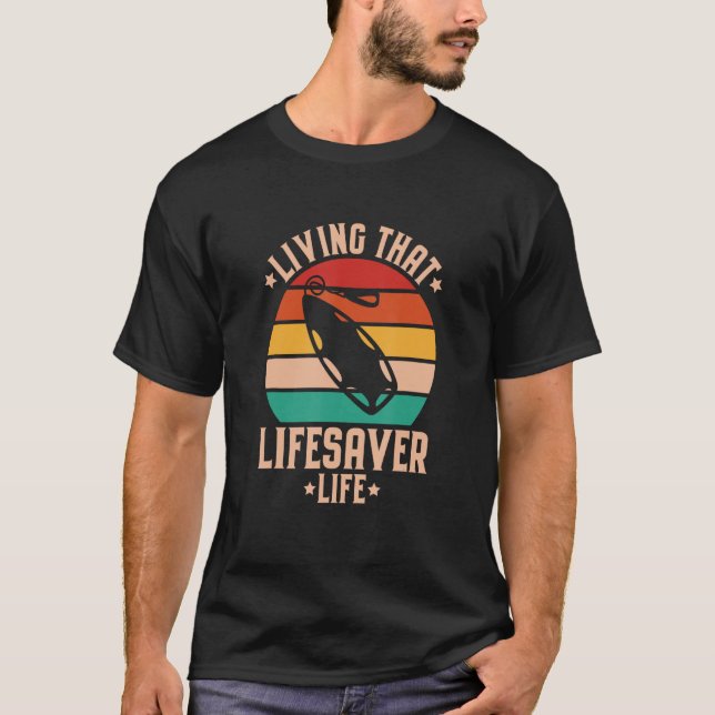 Vatten Rädding som lever det livsuppehället T Shirt (Framsida)