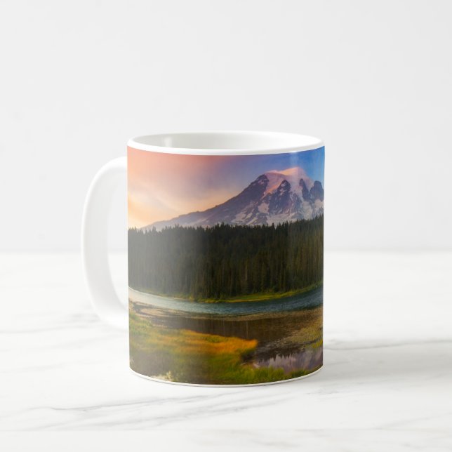 Vatten | Rainier National Park, Washington Kaffemugg (Framsida vänster)