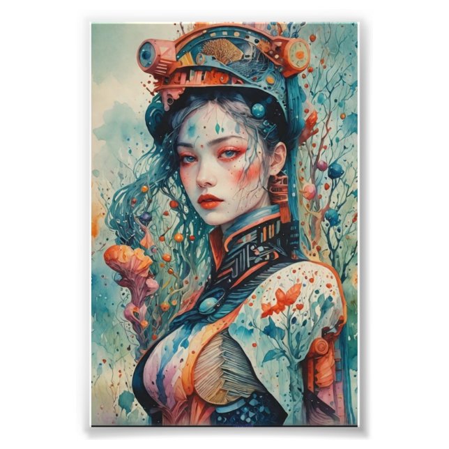 vatten rättvist fototryck (Framsidan)