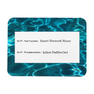 vatten-reflektioner wifi-information magnet