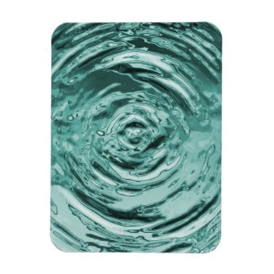 Vatten Ripple Teal Magnet