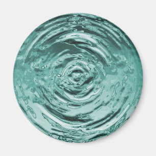 Vatten Ripple Teal Magnet