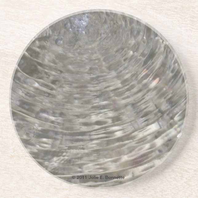 Vatten Ripple Underlägg Sandsten (Framsidan)