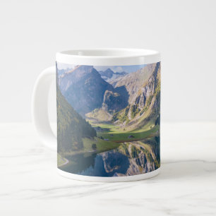Vatten Schweiz Sjö Alpområdet Jumbo Mugg